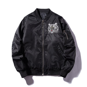 Embroidered Bomber Jacket