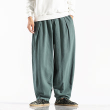Load image into Gallery viewer, Retro Loose Solid Harem Pants
