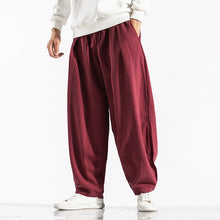 Load image into Gallery viewer, Retro Loose Solid Harem Pants
