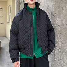 Load image into Gallery viewer, Winter Rhombus Plaid Cotton Jacket
