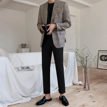 Load image into Gallery viewer, Checked Loose Blazer
