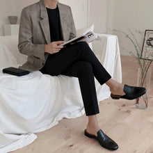 Load image into Gallery viewer, Checked Loose Blazer
