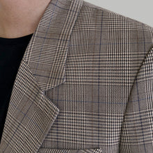 Load image into Gallery viewer, Checked Loose Blazer

