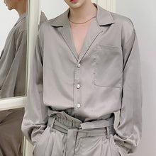 Load image into Gallery viewer, Silky Satin Shirt Trousers
