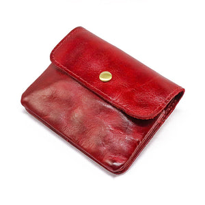 Retro Card Holder Coin Purse Mini Wallet