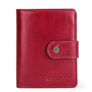 RFID Multifunctional Leather Wallet