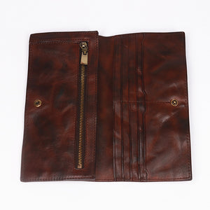 Retro Thin Leather Wallet