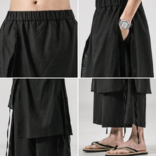 Load image into Gallery viewer, Japanese Linen Casual Hakama Pants
