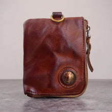 Load image into Gallery viewer, Retro Card Holder Genuine Leather Wallet
