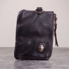 Load image into Gallery viewer, Retro Card Holder Genuine Leather Wallet
