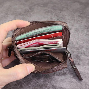 Retro Card Holder Genuine Leather Wallet