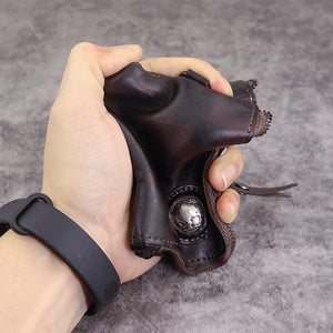Retro Card Holder Genuine Leather Wallet