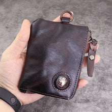 Load image into Gallery viewer, Retro Card Holder Genuine Leather Wallet
