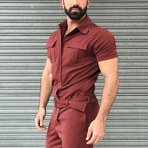 Belted Uniform Overalls