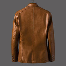 Load image into Gallery viewer, Motorcycle Leather Jacket
