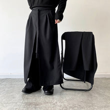 Load image into Gallery viewer, Irregular Layered Wide Leg Culottes
