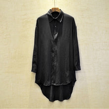 Load image into Gallery viewer, Irregular Tuxedo Long Sleeve Shirt
