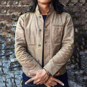 Retro Casual  Canvas Jacket