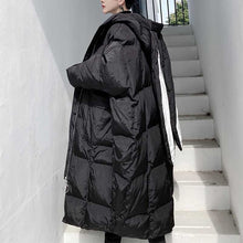 Load image into Gallery viewer, Rabbit Ears Hooded Long Thickened Coat
