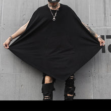 Load image into Gallery viewer, Black Costume Sleeveless Cape T-Shirt
