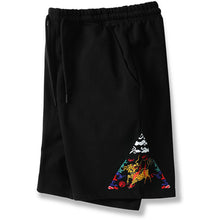 Load image into Gallery viewer, Kirin Embroidered Five Points Casual Shorts
