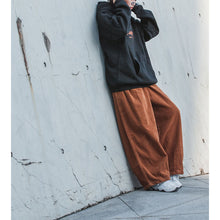 Load image into Gallery viewer, Vintage Loose Corduroy Wide Leg Slacks
