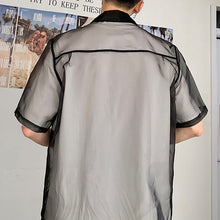 Load image into Gallery viewer, Translucent Loose Gauze Shirt
