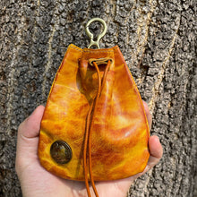 Load image into Gallery viewer, Retro Leather Coin Bag Storage Bag
