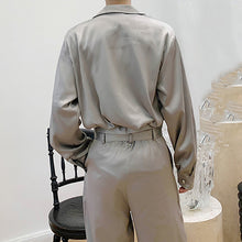Load image into Gallery viewer, Silky Satin Shirt Trousers
