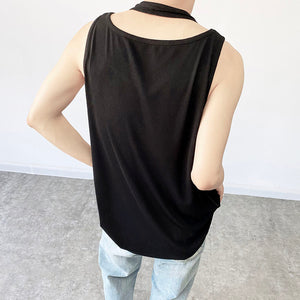 Fake Two Pieces Loose Vest