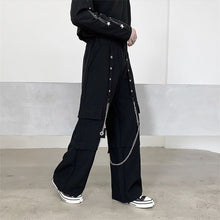 Load image into Gallery viewer, Metal Chain Wide Leg Pants
