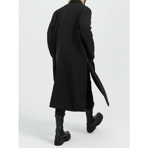 Retro Solid Trench Coat