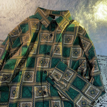Load image into Gallery viewer, Retro Barklow Check Print Casual Shirt
