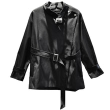 Load image into Gallery viewer, Short Belt Trench Coat
