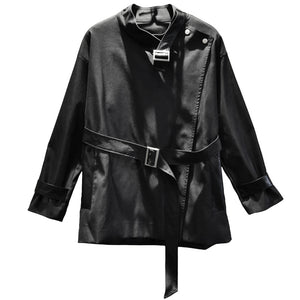 Short Belt Trench Coat