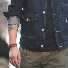 Load image into Gallery viewer, Winter Multi-pocket Denim Jacket
