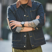 Load image into Gallery viewer, Winter Multi-pocket Denim Jacket
