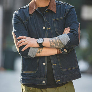 Winter Multi-pocket Denim Jacket