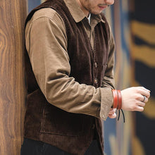 Load image into Gallery viewer, Vintage Autumn Corduroy Vest
