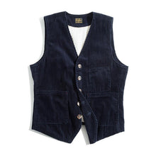 Load image into Gallery viewer, Vintage Autumn Corduroy Vest
