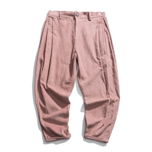 Loose Corduroy Casual Pants