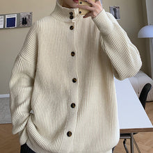 Load image into Gallery viewer, High Neck Knitted Cardigan
