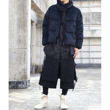 Load image into Gallery viewer, Black Short Down Jacket

