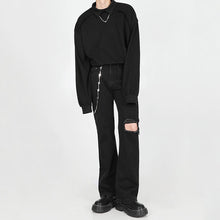 Load image into Gallery viewer, Simple Long Sleeve Pullover POLO Shirt
