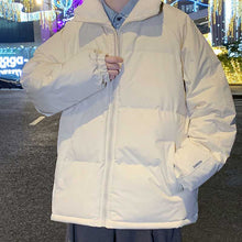 Load image into Gallery viewer, Stand Collar Zipper Thick Coat
