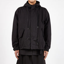 Load image into Gallery viewer, Hooded Short Trench Coat
