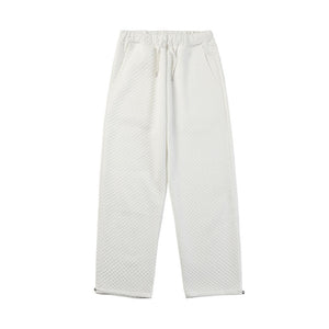 Waffle Jacquard Trousers