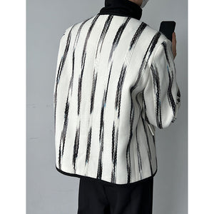 Colorblock Stripes Thin Jacket
