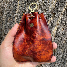 Load image into Gallery viewer, Retro Leather Coin Bag Storage Bag
