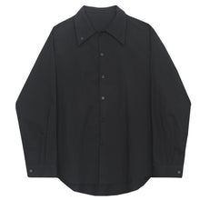 Load image into Gallery viewer, Retro Stand Collar Literary Long Sleeve Shirt
